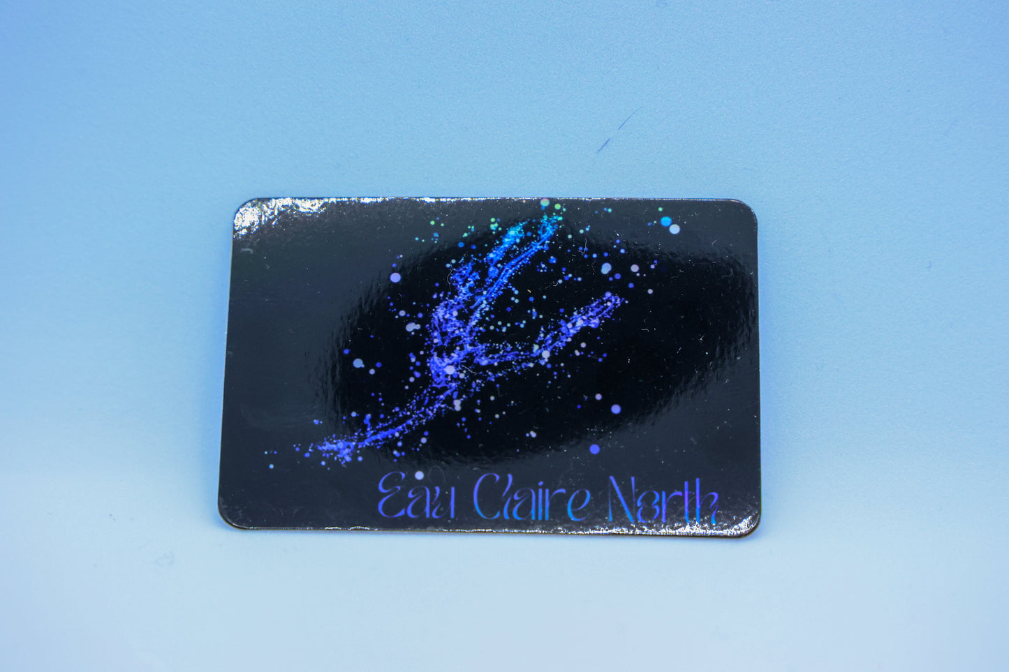 STICKER -- Eau Claire North holographic sticker