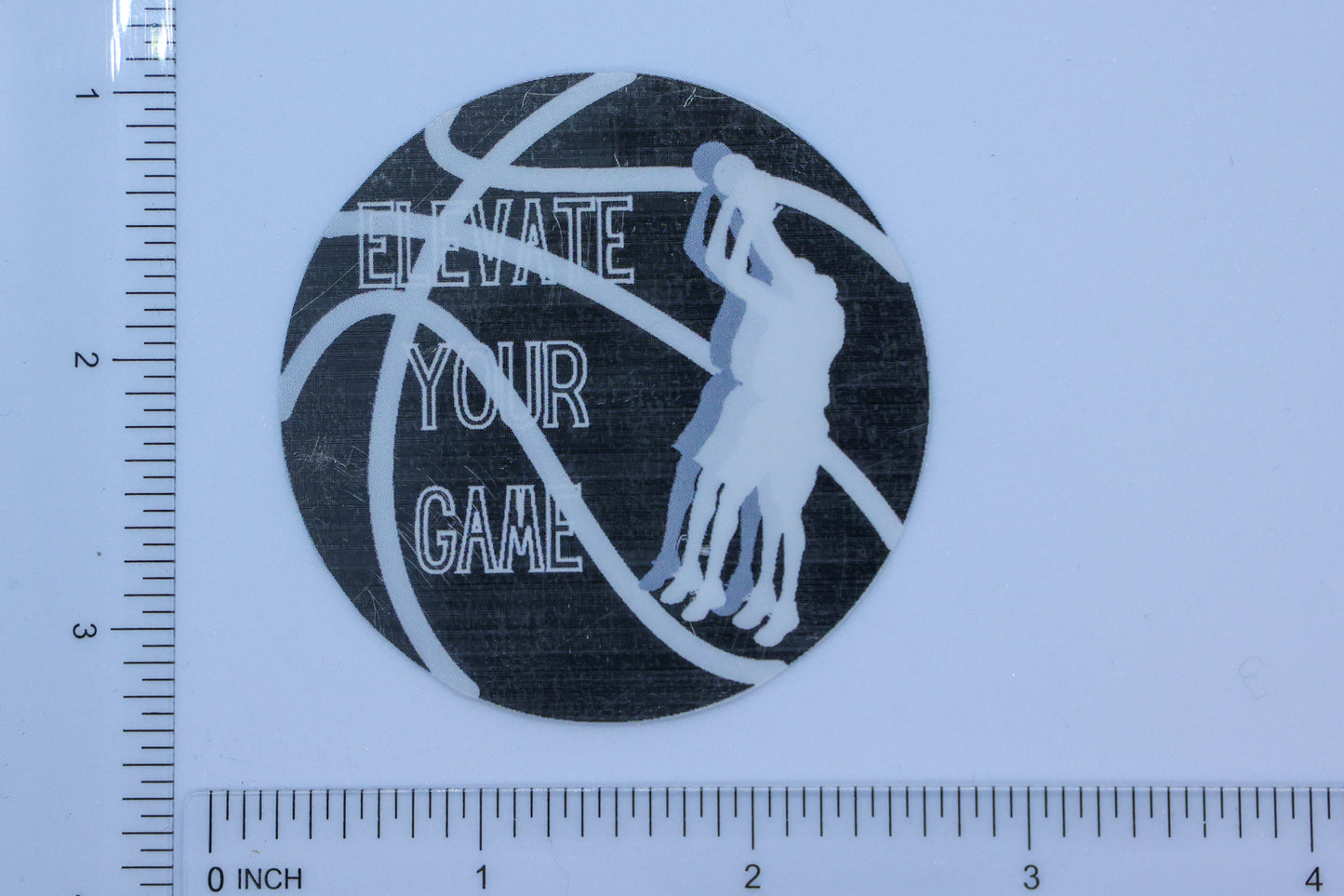 STICKER -- Basketball 'Elevate your game'
