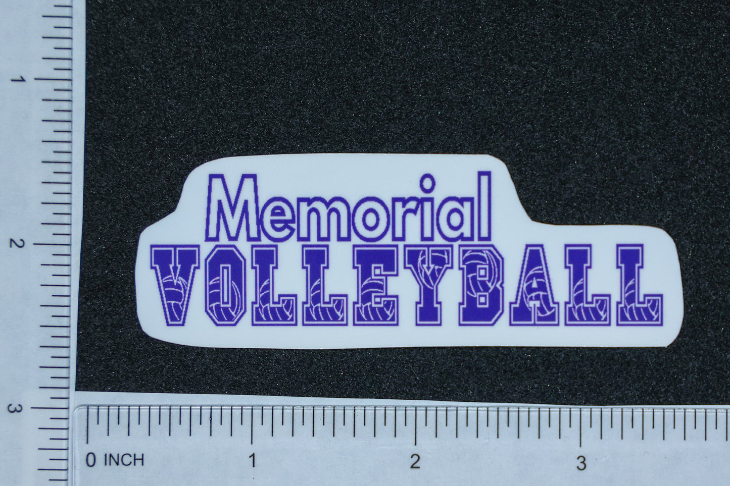 STICKER - Eau Claire Memorial volleyball vinyl sticker