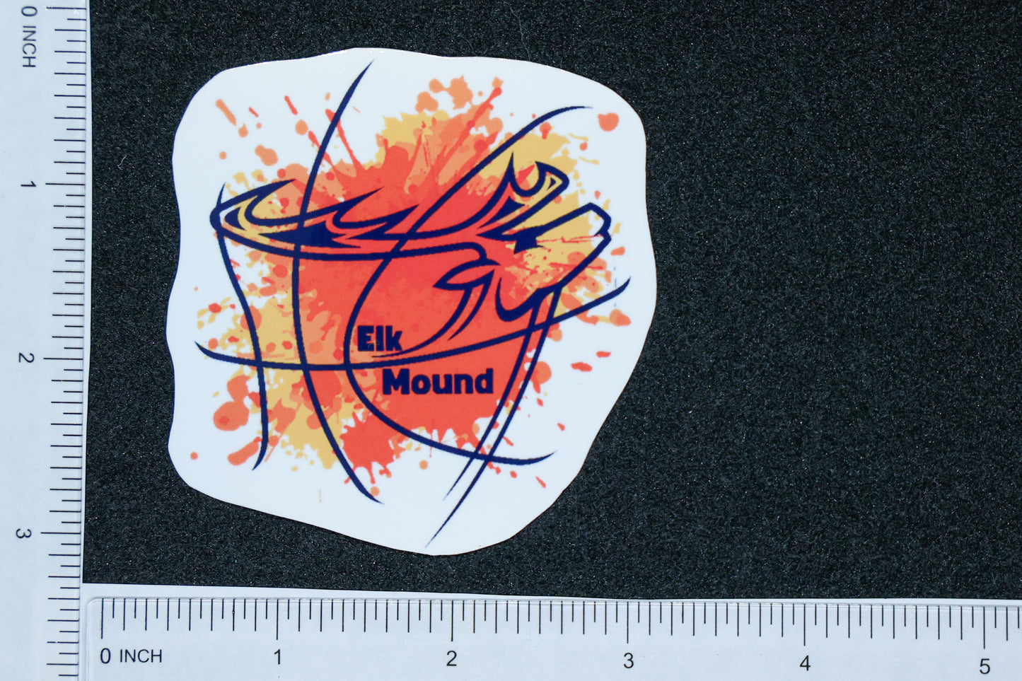 STICKER - Basketball - Elk Mound Mounders