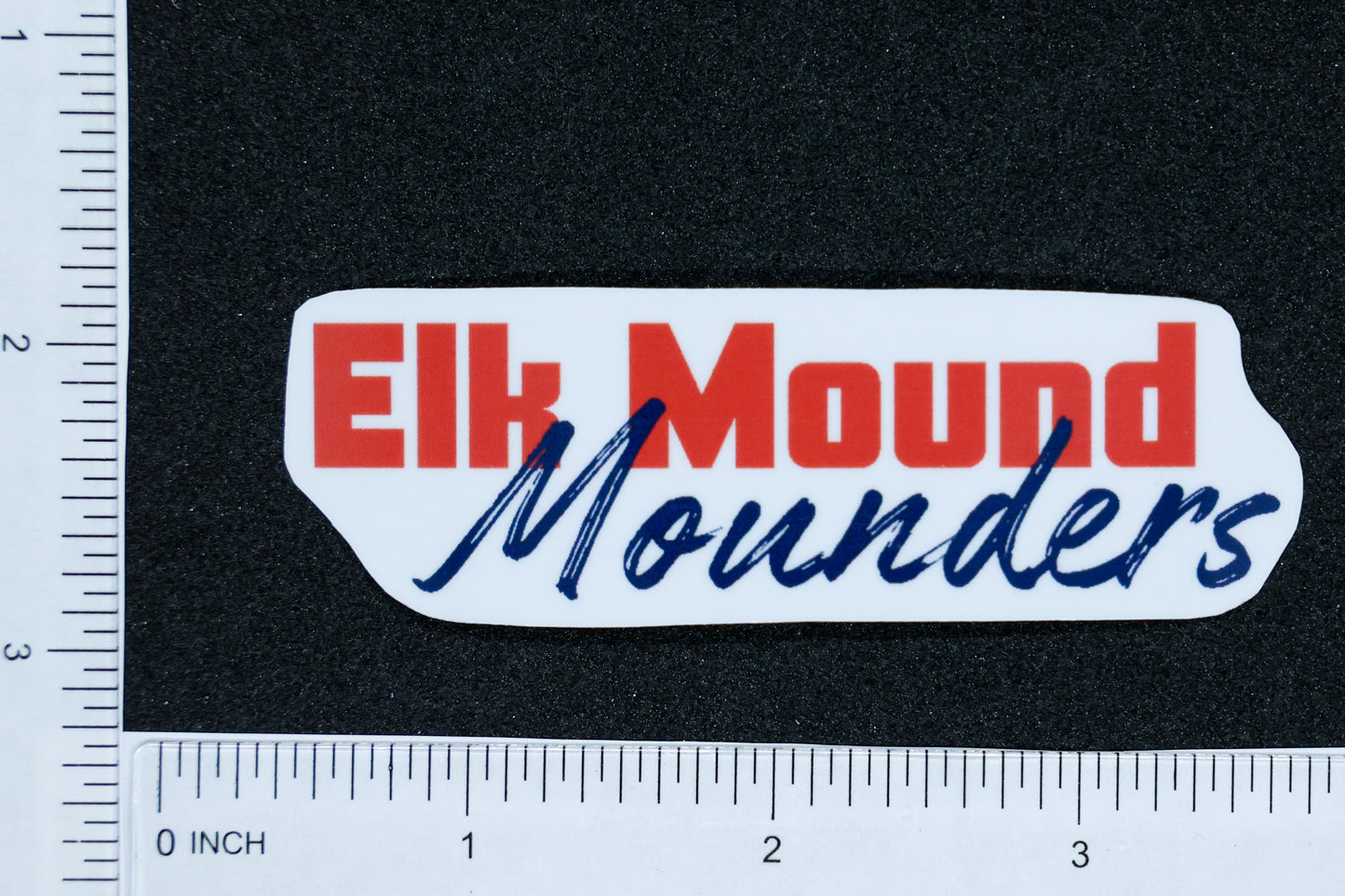 STICKER -- ELK MOUND Mounders