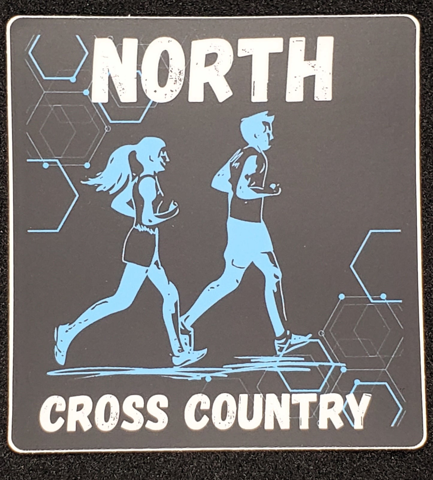 STICKER -- Eau Claire North Cross Country vinyl sticker