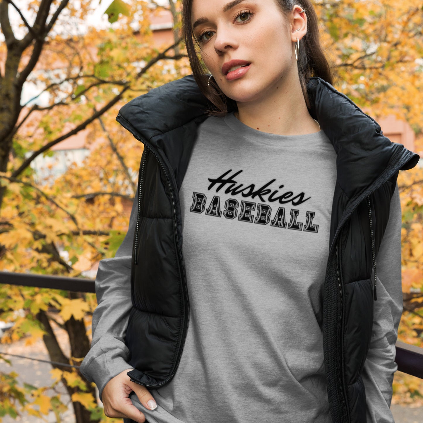 Eau Claire North Baseball -- Unisex Long Sleeve Tee