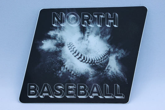 NEW STICKER -- Eau Claire North Baseball vinyl sticker