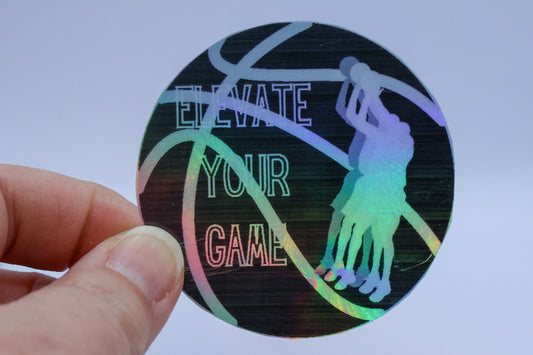 STICKER -- Basketball 'Elevate your game'