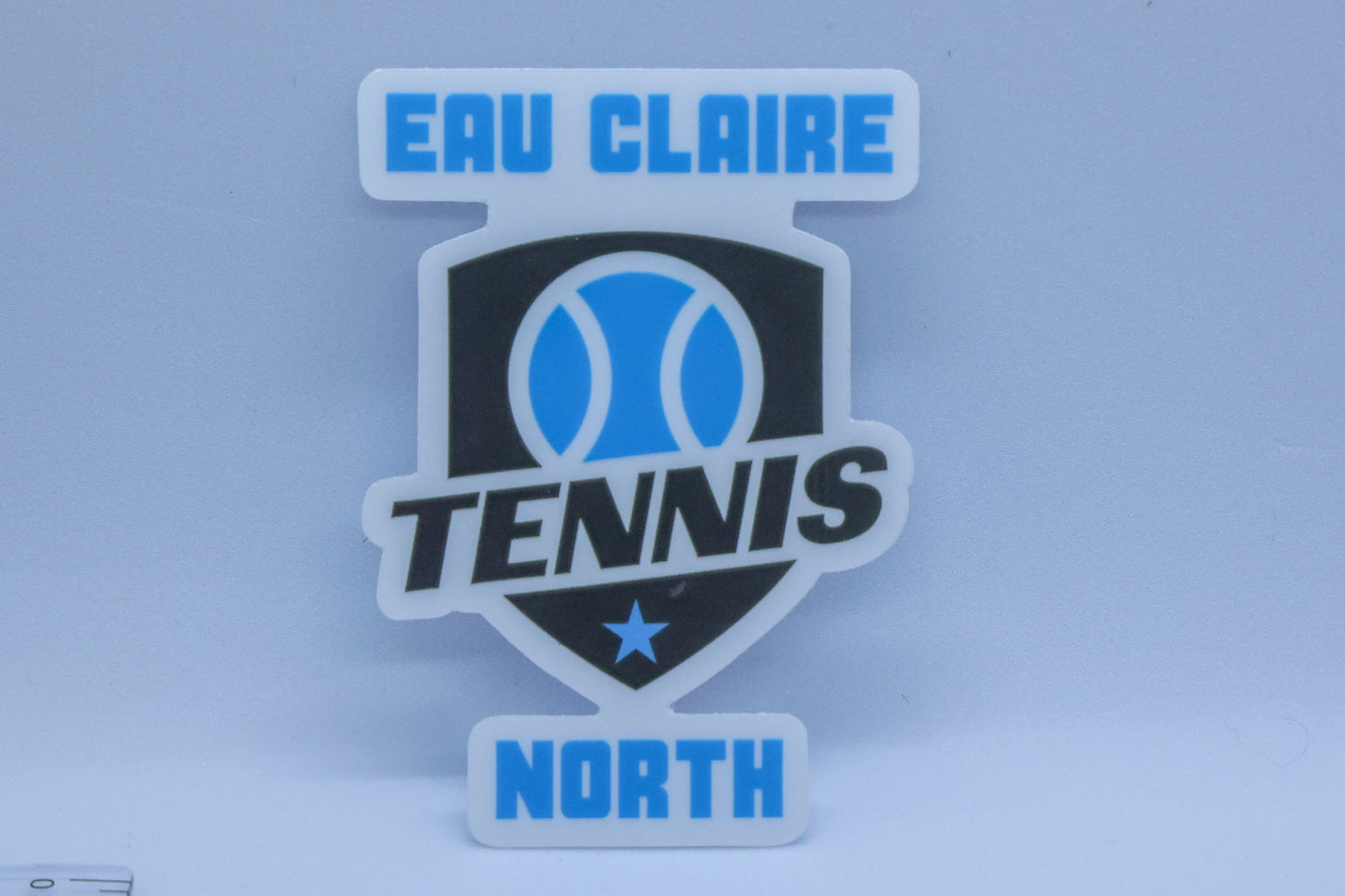 NEW STICKER -- Eau Claire Huskies Tennis Sticker