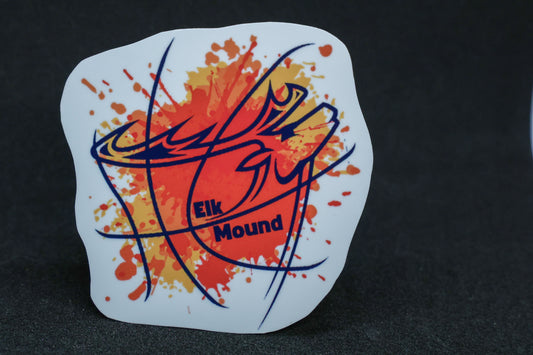 STICKER - Basketball - Elk Mound Mounders