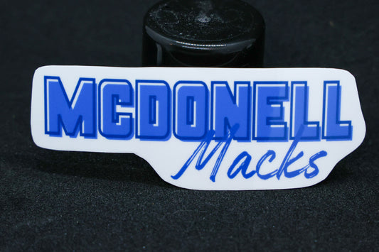 STICKER -- MCDONELL Macks