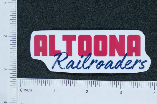 STICKER -- ALTOONA Railroaders