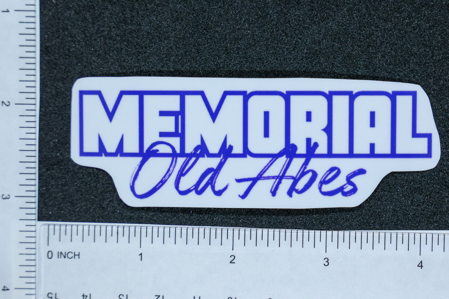 STICKER --MEMORIAL Old Abes