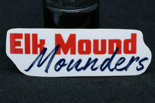 STICKER -- ELK MOUND Mounders