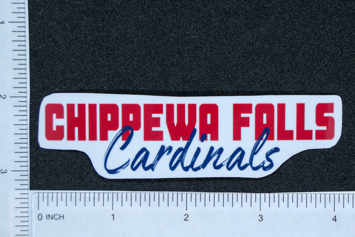 NEW STICKER -- CHIPPEWA FALLS Cardinals