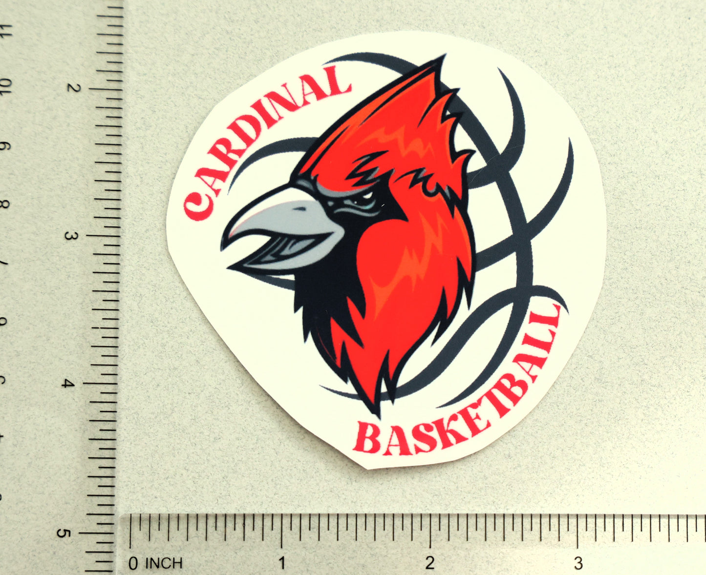 NEW STICKER -- Cardinal Basketball