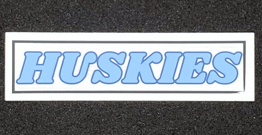 STICKER -- Eau Claire North Huskies vinyl sticker