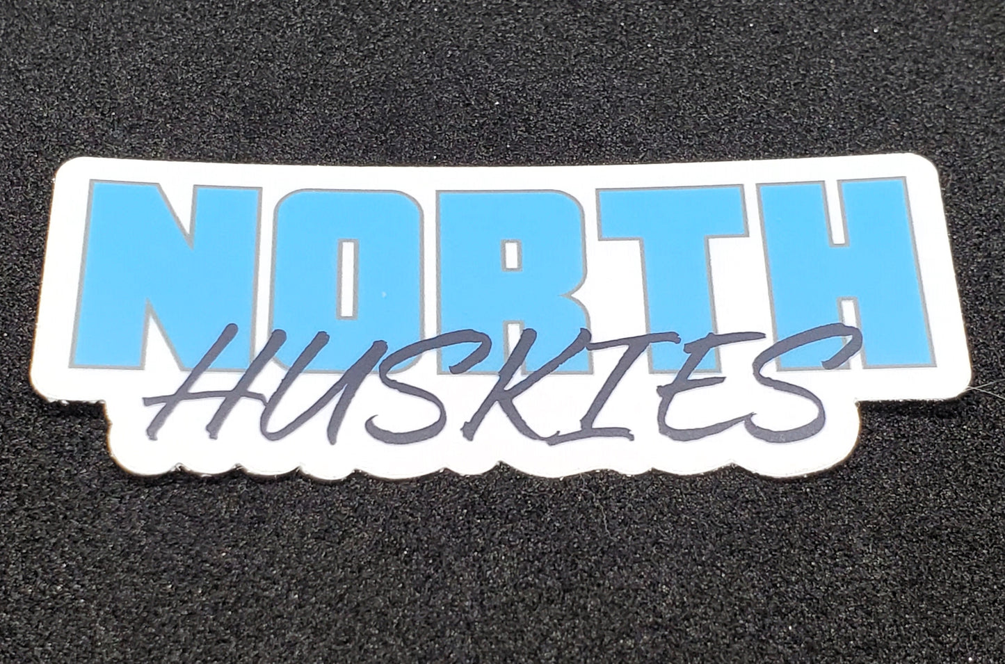 STICKER -- Eau Claire North Huskies vinyl sticker