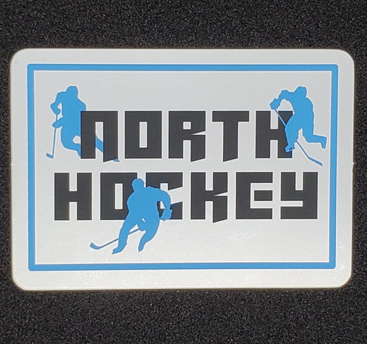 STICKER -- Eau Claire North Hockey Vinyl Sticker